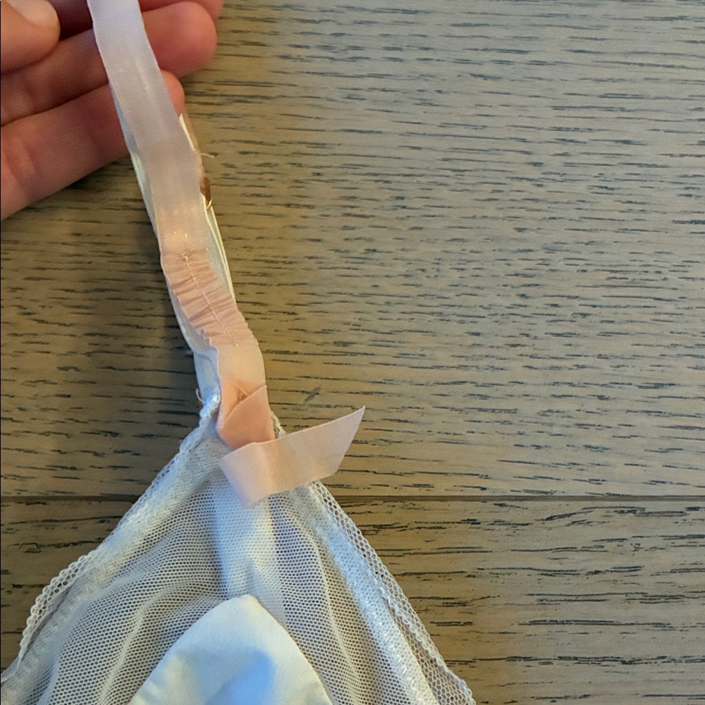 Princesses Tam Tam White Sheer Bralette - Picture 3 of 9